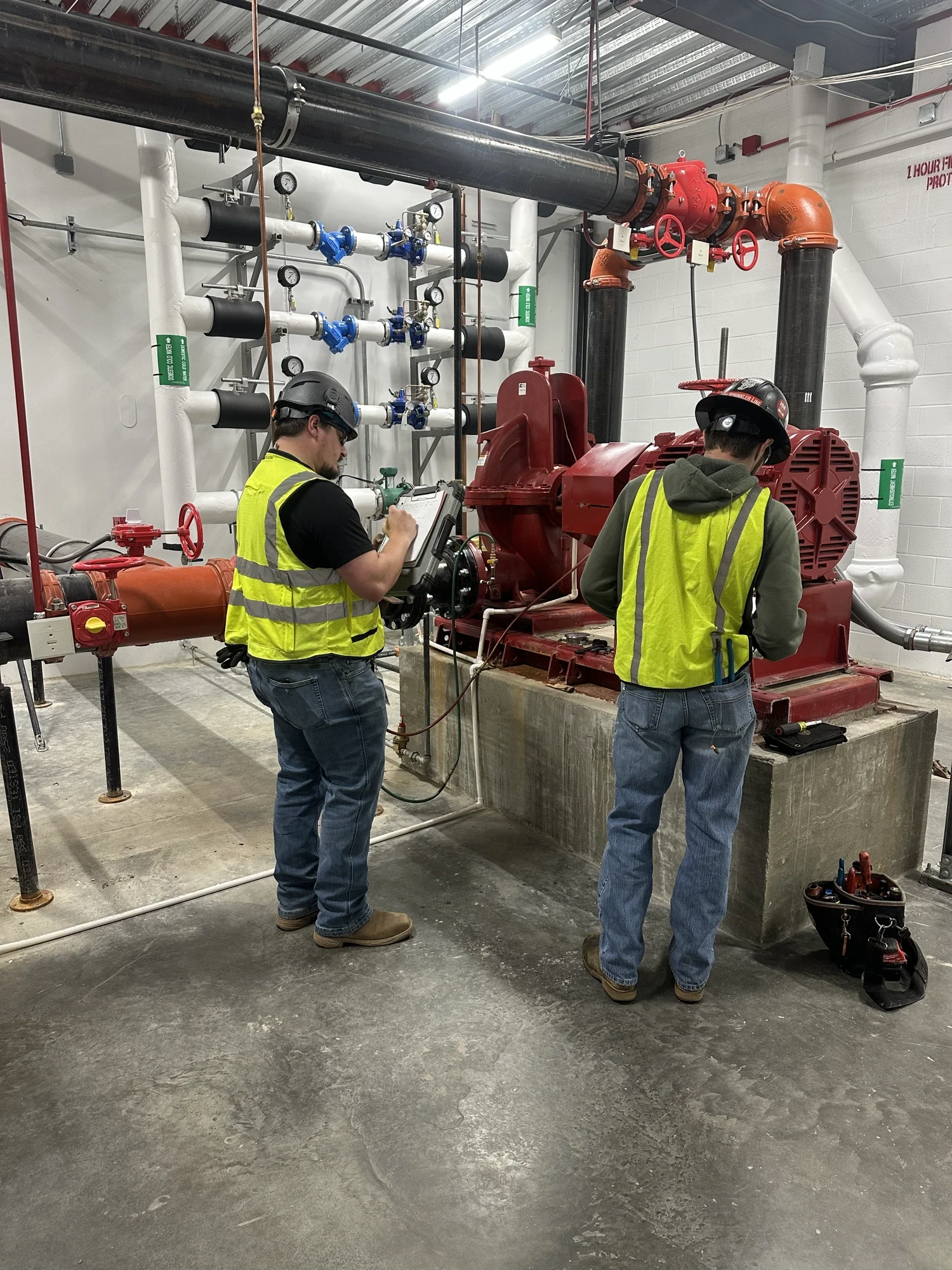 Fire Pump testing